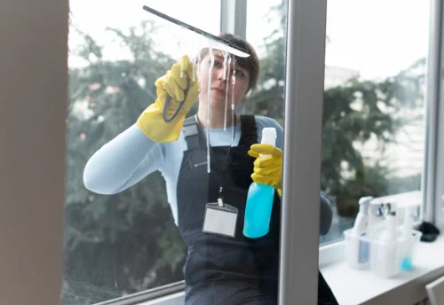 Nettoyage de vitres intérieures et extérieures à Saint-Priest
